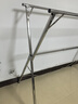 华恺之星晾衣架落地折叠阳台晒衣架不锈钢伸缩晒被子架YJ67三杆钢轮2.0米 实拍图