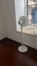 美的（Midea）【幸运草安睡1S】一级能效直流变频声控电风扇家用遥控卧室静音落地扇台式桌面抗菌大风力转页扇 实拍图