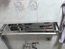 慕家（MOEGA）304不锈钢卫生间置物架壁挂式免打孔洗手间架子浴室洗漱台收纳架 【304不锈钢】置物架 60cm 实拍图