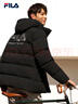 FILA 斐乐官方情侣羽绒服2025年冬时尚休闲连帽上衣男女同款保暖外套 实拍图