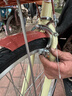 迪普尔自行车城市通勤车锁蟹钳锁马蹄锁单车骑行装备老式车锁弹簧防盗锁 实拍图