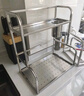 美厨（maxcook）厨房置物架 不锈钢二层刀架调料瓶砧板架橱柜筷子筒层架 MC2035 实拍图