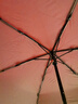 MAMORU防紫外线遮阳伞 三折彩胶防晒太阳伞 超轻碳纤铅笔伞135g酒红色 实拍图