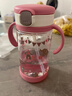 利其尔（Richell）透透水杯宝宝学饮杯儿童吸管杯婴儿水壶奶瓶直饮杯牛奶杯喝水杯 马戏团水杯 320ml 吸管型 320ml 实拍图