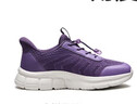 足力健老人鞋中老年春秋季健步轻便软底送妈妈休闲散步鞋2431369J 紫-女  37 实拍图