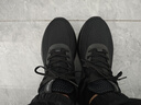 361°运动鞋男鞋飞羽2夏季薄透超轻网面透气缓震休闲通勤跑步鞋 曜石黑 42 实拍图