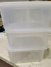 禧天龙冰箱保鲜盒食品级冰箱收纳盒塑料密封盒蔬菜水果冷冻盒 2.7L 3个 实拍图