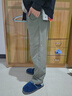 马登工装Easypants软壳防水加绒长裤子男春冬抗静电直筒裤男士休闲裤 灰绿色 【西裤男款加厚/高级感裤子/工装裤配马丁靴】 M （偏大，建议拍小一码） 实拍图