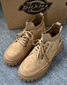 Dickies马丁靴男靴2025秋冬鞋子男潮流百搭靴子男加绒低帮工装靴增高男鞋 浅棕 40 【偏大一码，适合运动鞋41】 实拍图