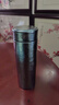 希诺（HEENOOR）保温杯钛杯高档商务车载水杯男过滤泡茶杯子XN-T312冰川蓝 450mL 实拍图