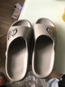 大嘴猴大嘴猴夏季凉拖鞋男厚底可外穿室内家居防滑耐磨浴室洗澡情侣拖鞋 灰色 42-43 标准码（内长265mm） 实拍图