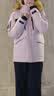 波司登（BOSIDENG）反季极寒鹅绒羽绒服男女情侣同款加厚大毛领保暖抗风外套 雪樱粉1862 -充绒量+30%左右-700+高蓬鹅绒 L 170/92A 体重约120-130斤-卡码拍大 实拍图
