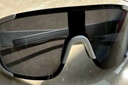 北彻（BRCZRO）骑行眼镜近视套镜墨镜男士太阳镜女款运动登山护目镜防风沙紫外线 【近视套镜】黑框白水银 实拍图