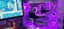 酷冷至尊（CoolerMaster）冰神G360/龙影2代 白色 ARGB CPU水冷散热器 2.1吋LCD屏显/优化铜底水道/多平台扣具/ATMOS II 实拍图