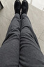 自由系阔腿裤女秋冬加绒新款高腰显瘦宽松垂感香蕉直筒窄版羊毛休闲裤子 实拍图