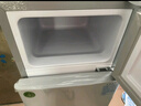 华宝小冰箱小型家用出租房用冷藏冷冻两用一级能效节能省电迷你宿舍寝室办公室二门电冰箱 【一级能效】58L银色【三天不到一度电】 实拍图
