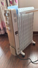 美的（Midea）【金缕衣】取暖器家用/电暖器/电暖气/加湿烘衣/13片全屋大面积取暖器/电热油汀取暖器NY2213-18GW 实拍图