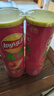 乐事（Lay's）无限薯片 鲜浓番茄味 104克*2罐 208克 休闲零食 膨化食品 实拍图