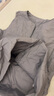 雪中飞经典新款基础舒适轻薄羽绒便捷短款保暖羽绒小马甲轻盈便携舒适 静谧灰|8210-女 M 165/88A 实拍图
