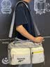 Reebok锐步干湿分离健身运动包男女大容量短途旅行包通勤出差手提行李包 灰色-独立鞋仓/干湿分离/大容量21L 实拍图