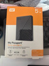 西部数据（WD）5TB 移动硬盘 兼容type-c My Passport随行版2.5英寸 灰 机械硬盘 笔记本电脑外接 大容量加密存储 实拍图