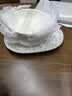 和风四季景德镇日式釉下彩家用餐具餐厅陶瓷饭碗面碗汤碗圆盘碗碟组合套装 花蔓草11英寸椭圆鱼盘 实拍图