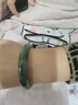 印象眸【同价11.11】 天山翠玉手镯宽条飘绿玉石镯子送女友约57-58mm 实拍图