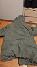 优衣库童装男童女童高性能复合连帽外套/保暖厚衣服473309 55 青绿色 140 实拍图