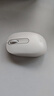 罗技（Logitech）M196 无线蓝牙鼠标 办公鼠标 笔记本商务办公家用 小巧便携 对称手型 珍珠白 实拍图