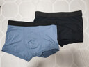 京东京造10A抑菌男式内裤男纯棉平角内裤大码男生四角短裤衩4条L 实拍图