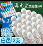 DSB迪士比水溶性粉笔彩色黑板报专用艳丽无尘无毒环保家用儿童节涂鸦液体粉笔白色12支/盒 CK-5122 实拍图