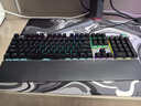 狼蛛（AULA）F2088 机械键盘 有线键盘 游戏键盘 104键背光键盘 宏编程 电脑键盘 黑色 黑轴 精英版 实拍图