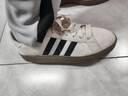 adidas「面包鞋」GRAND COURT BASE 00s休闲低帮板鞋男女阿迪达斯   灰色/黑色/酱紫   45 实拍图