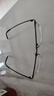 普莱斯纯钛近视眼镜半框架商务眼睛防蓝光防辐射可配有度数变色片990070 镜框+1.56蔡司视特耐防蓝光镜片 实拍图