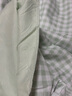 床上四件套床单被套春秋学生宿舍单人床三件套非全棉2025新款 浅绿格【不起球不褪色】 2.0m床四件套【200x230被芯】 实拍图