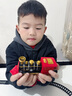 斯纳恩儿童电动火车玩具男孩3-6-12岁复古蒸汽轨道车套装生日礼物 实拍图