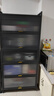 帅仕（shuaishi）厨房用具置物架落地多层餐边柜收纳碗柜家用橱柜微波炉烤箱储物柜 【升级特厚】灰6层80长42深 实拍图