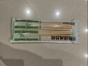 双枪 (Suncha) 天然竹筷子无漆无蜡原竹家用筷子餐具套装 10双装 实拍图