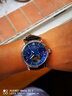 上海牌手表男自动机械表 星期日历夜光国表时尚多功能飞轮男表礼物924 升级版-【蓝盘】 全刻度夜光 双历飞轮 实拍图
