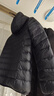 坦博尔轻薄羽绒服男士短款连帽宽松简约保暖外套TF236209 黑色 175  实拍图