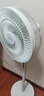 美的（Midea）【幸运草安睡1S】一级能效直流变频声控电风扇家用遥控卧室静音落地扇台式桌面抗菌大风力转页扇 实拍图