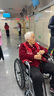 怡辉（YIHUI）轮椅老人专用出行小型轻便携折叠年轻人骨折充气轮胎旅行手动推车 实拍图