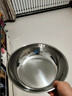【不锈钢】和面盆厨房烘焙家用火锅盆洗菜打蛋汤锅盆醒面盆料理盆 32cm【热卖款】不锈钢 和面盆 实拍图