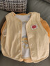 babylove婴儿马甲春秋纯棉两面穿宝宝可爱小坎肩背心保暖马夹上衣 实拍图