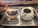 大号草木灰陶瓷主人杯单杯羊脂玉白瓷茶具青花品茗杯家用茶杯定制 草木灰-金玉满堂主人杯150ml1只 实拍图
