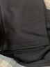 特步钜惠卫衣百搭上衣宽松休闲打底衫卫衣卫裤运动服长袖t恤衫 正黑色-直筒-秋款-0159 3XL 实拍图