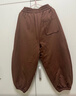 巴拉巴拉童装儿童长裤男童女童宝宝束脚裤子秋冬宽松百搭休闲裤 咖啡50893 100 cm 实拍图