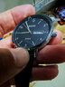 全自动机芯表防水夜光手表男女学生小表盘国考静音公务员考试专用 黑皮带银壳 【机械式扫秒走时】 实拍图