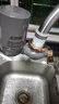 美的（Midea）净水器水龙头过滤器家用自来水滤水器直饮前置过滤器厨房卫生间通用除水垢除余氯双出水可清洗滤芯 一机五芯【四年免换芯】 实拍图