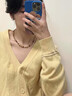 TFY秋冬美拉德虎眼石毛衣链长款轻奢高级感项链女款2026新款衣服配饰 串珠项链+吊坠毛衣链 实拍图